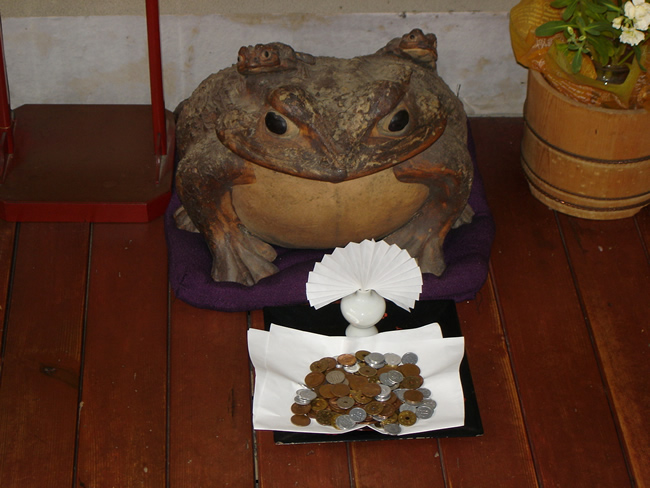 Geisha House Frog