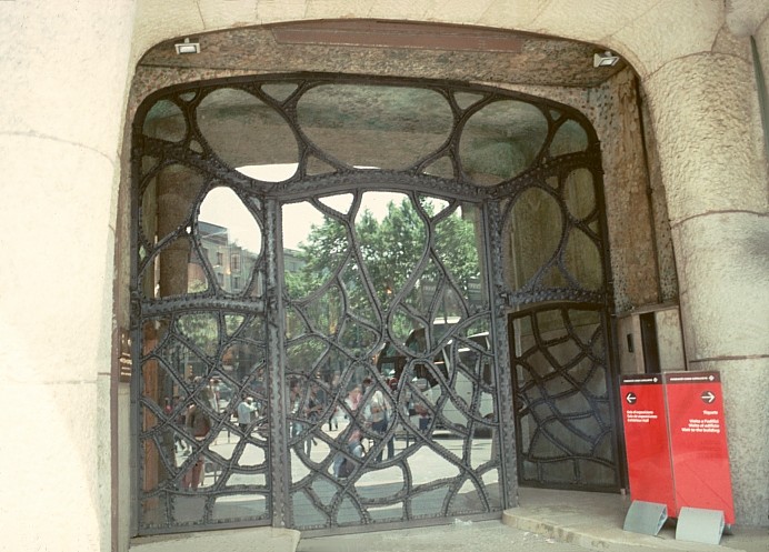 Entrance  of Casa Mila