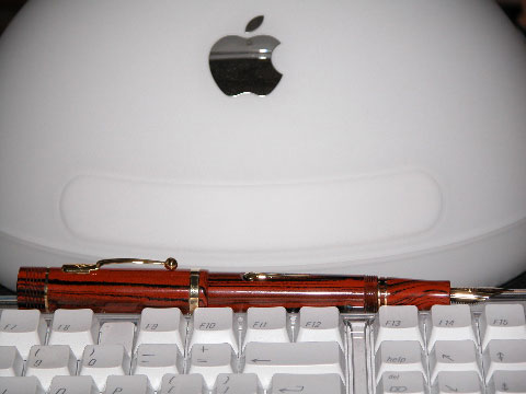 My two favourite correspondence tools – Churchill and iMac! Both are supremely functional and yet also a pleasure to use